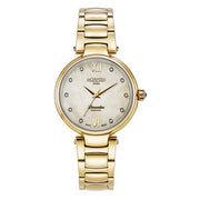 Roamer 857847 48 29 50 Dreamline Diamond Set MOP Dial Gold PVD Steel Bracelet Women's Watch - mzwatcheslk srilanka